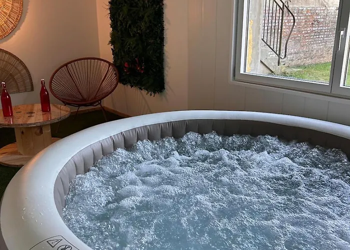 公寓 La Fabrique - Relaxing Break With Jacuzzi Crécy-en-Ponthieu